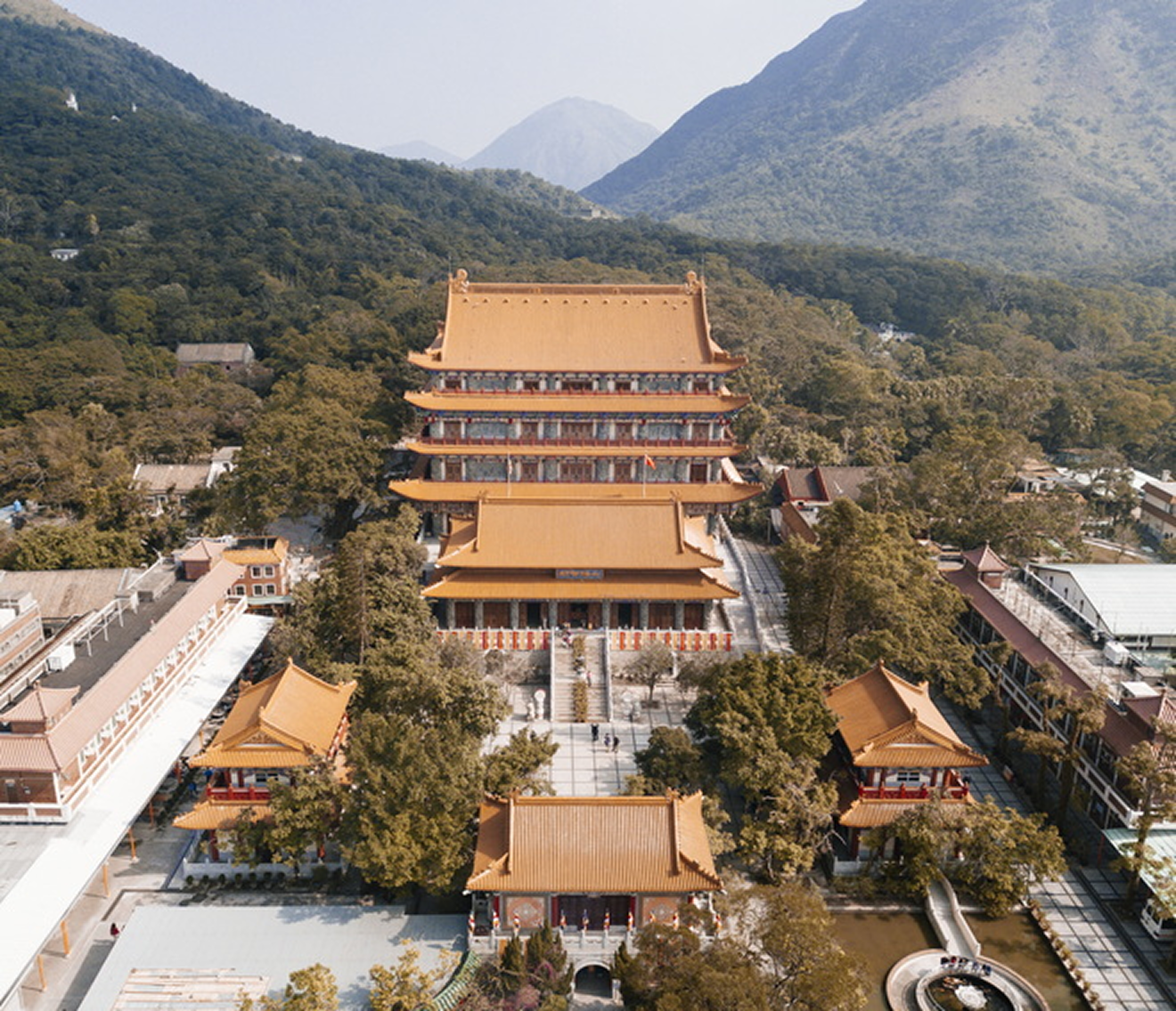 寶蓮禪寺空拍全景